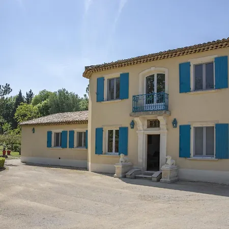Country house Superb Prestige With Indoor Heated Swimming Pool, Seminar And Tennis Court In Mouries, In The Alpilles In Provence - 16 People