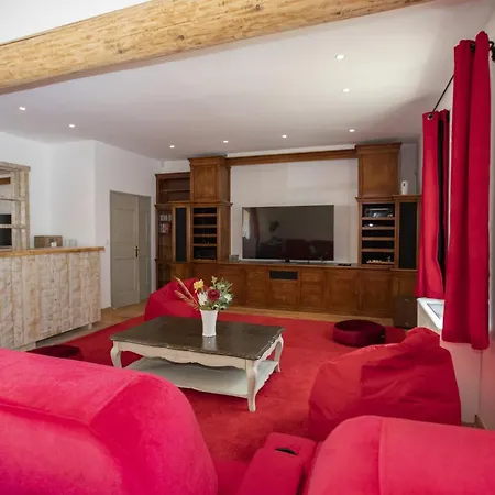 Country house Superb Prestige With Indoor Heated Swimming Pool, Seminar And Tennis Court In Mouries, In The Alpilles In Provence - 16 People